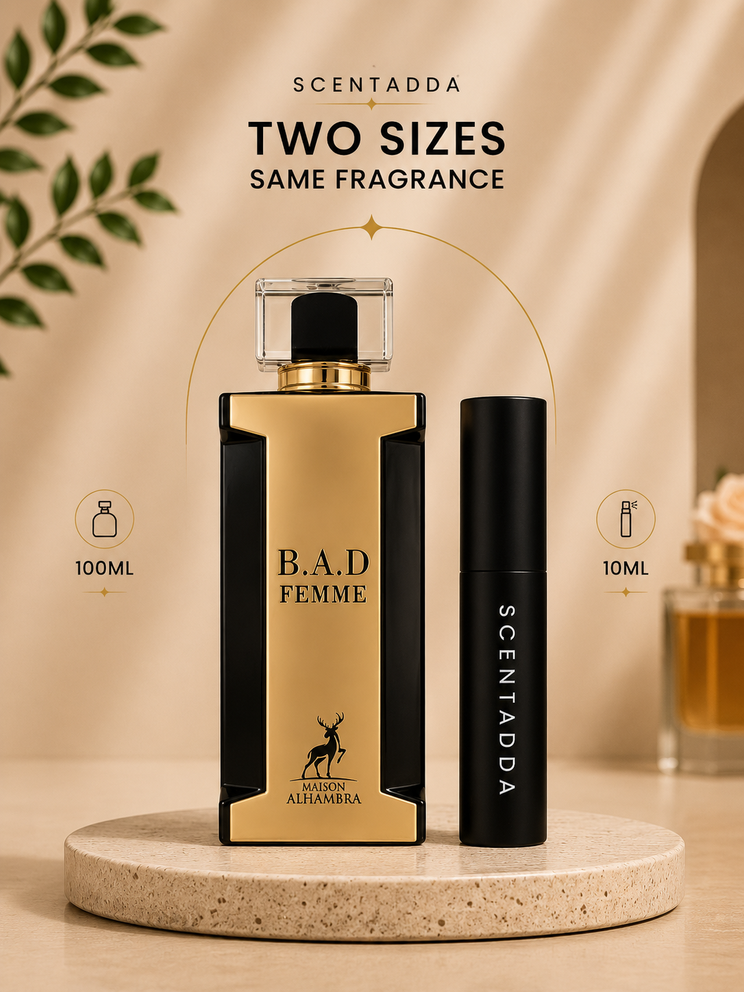 Maison Alhambra B.A.D Femme Perfume Decant 10ml