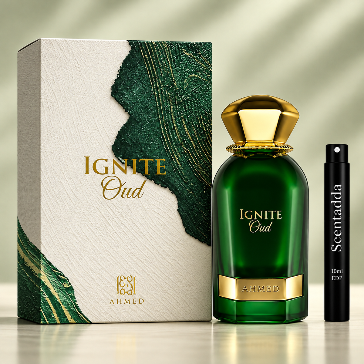 Ahmed Al Maghribi Ignite Oud Eau de Parfum 10ml Decant