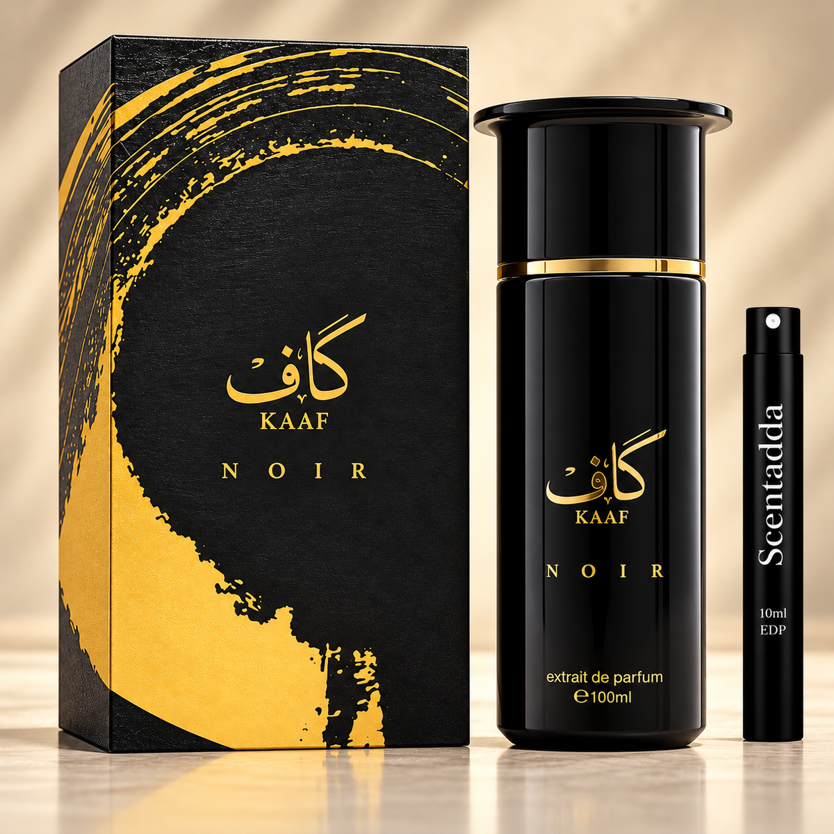 Ahmed Al Maghribi KAAF Noir Extrait de Parfum 10ml Decant