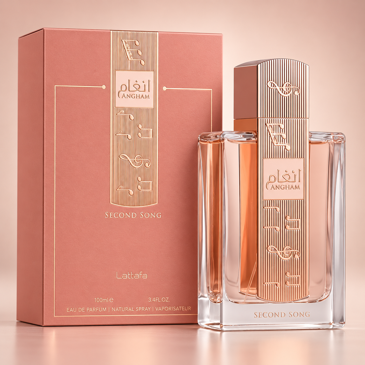Lattafa Angham Second Song Eau de Parfum 100ml – Elegant Unisex Fragrance
