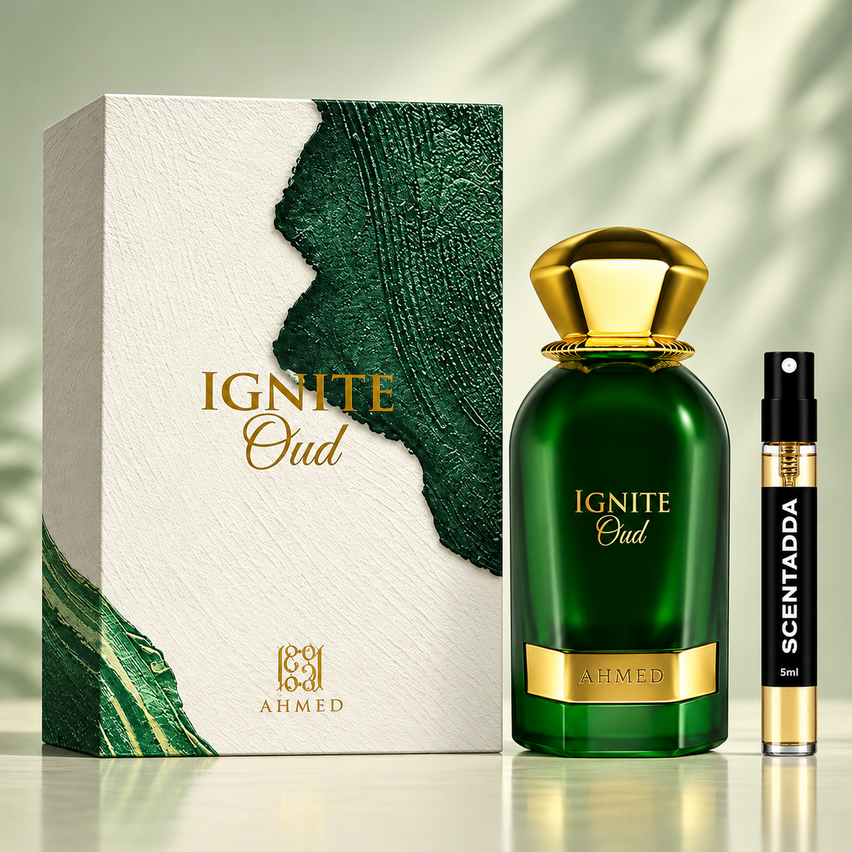 Ahmed Al Maghribi Ignite Oud Eau de Parfum 5ml Tester