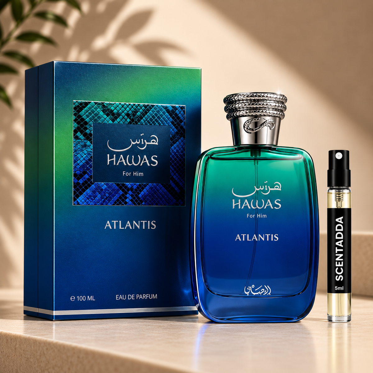 Rasasi Hawas Atlantis Eau de Parfum 5ml Tester