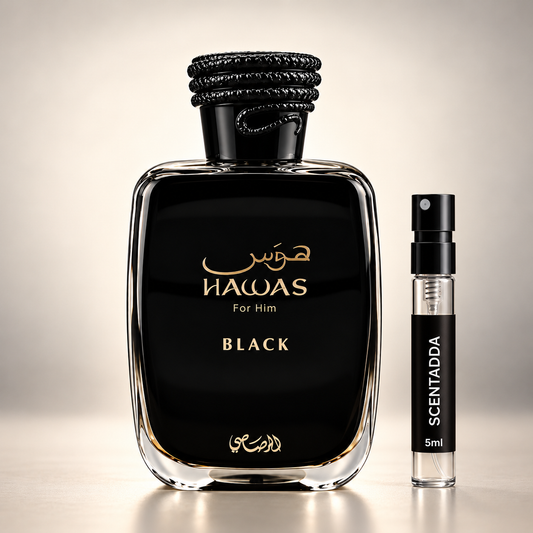 Rasasi Hawas Black Eau de Parfum 5ml Tester