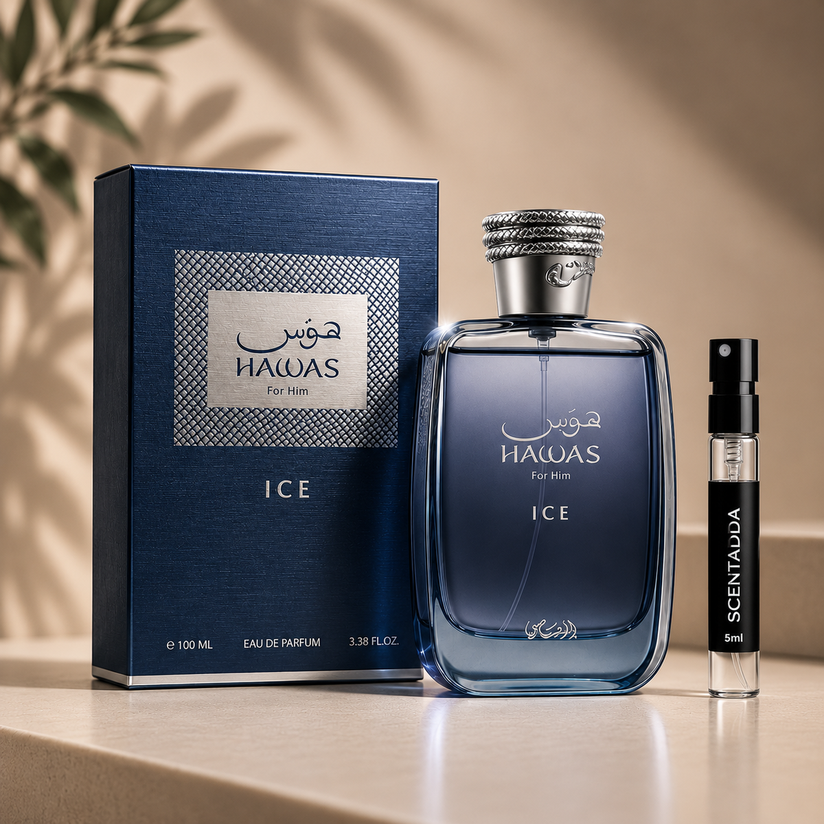 Rasasi Hawas Ice Eau de Parfum 5ml Tester