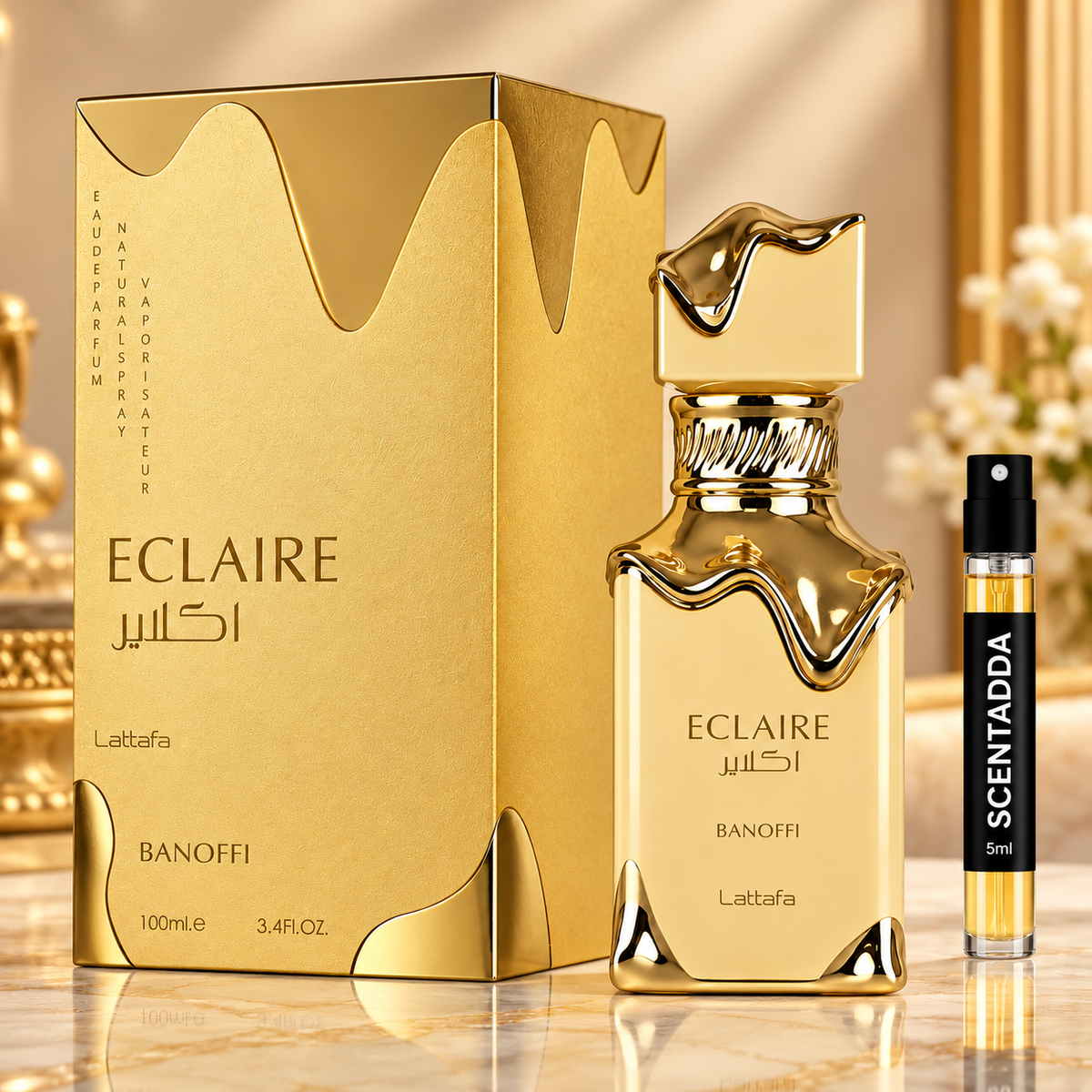 Lattafa Eclaire Banoffi Eau de Parfum 5ml Tester