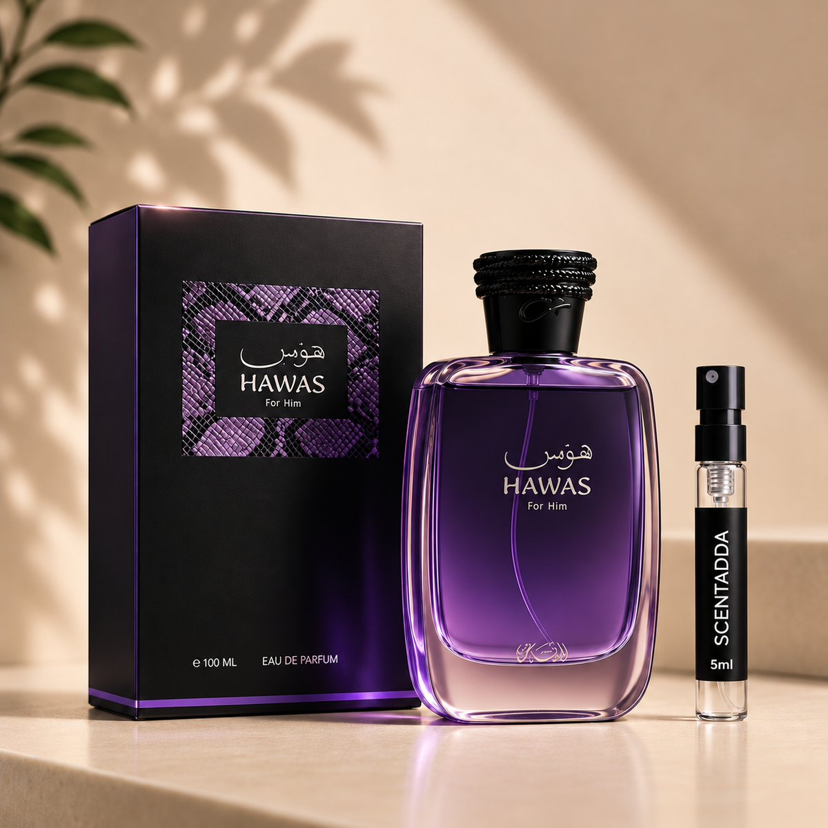 Rasasi Hawas Eau de Parfum 5ml Tester