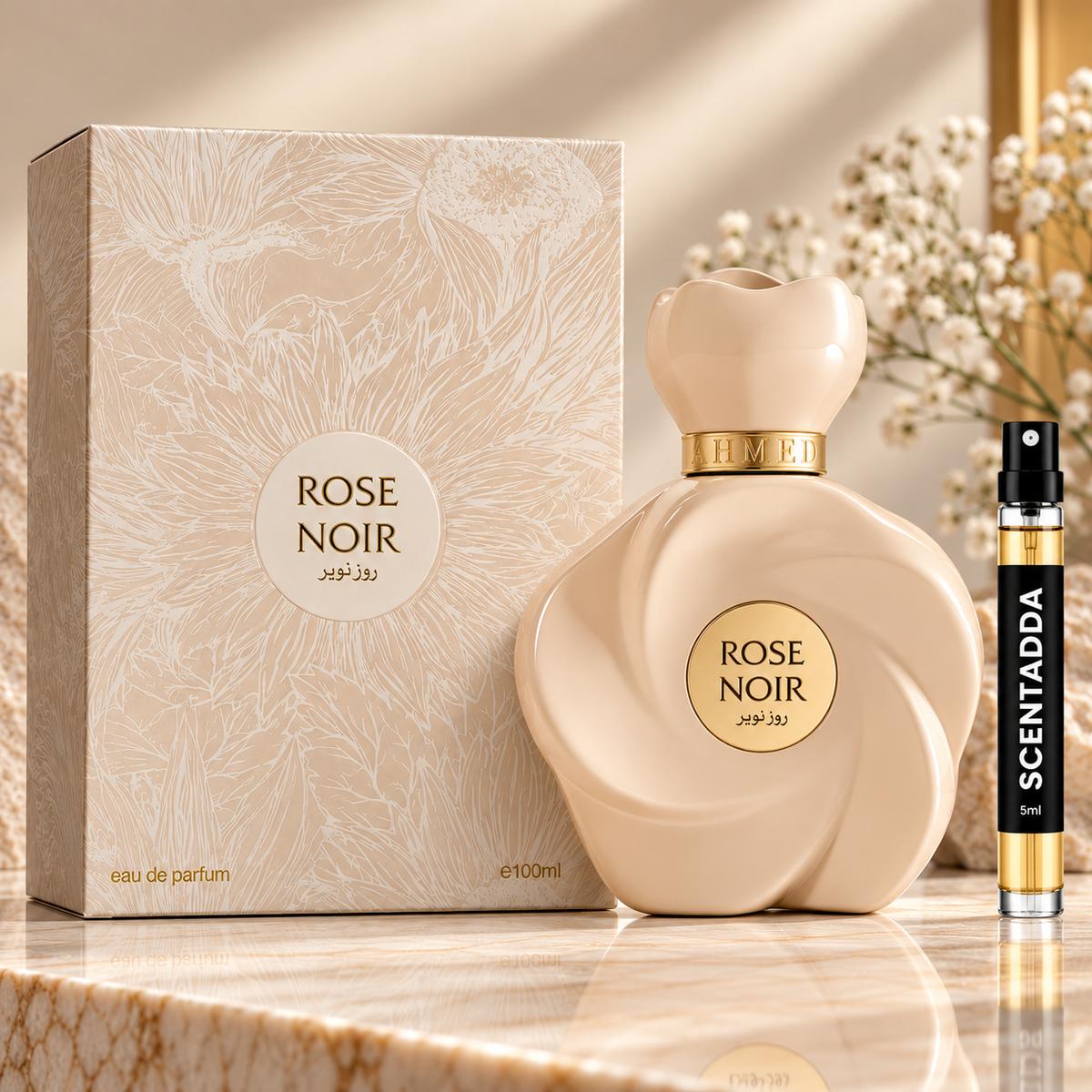 Ahmed Rose Noir Eau de Parfum 5ml Tester