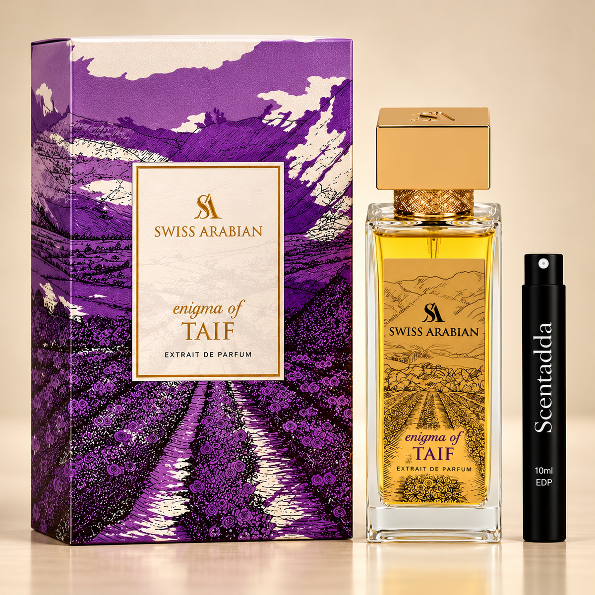 Swiss Arabian Enigma of Taif Extrait de Parfum 10ml Decant