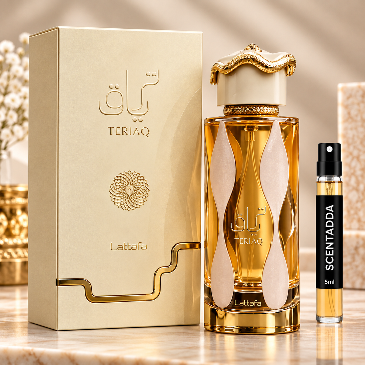 Lattafa Teriaq Eau de Parfum 5ml Tester – Scentadda