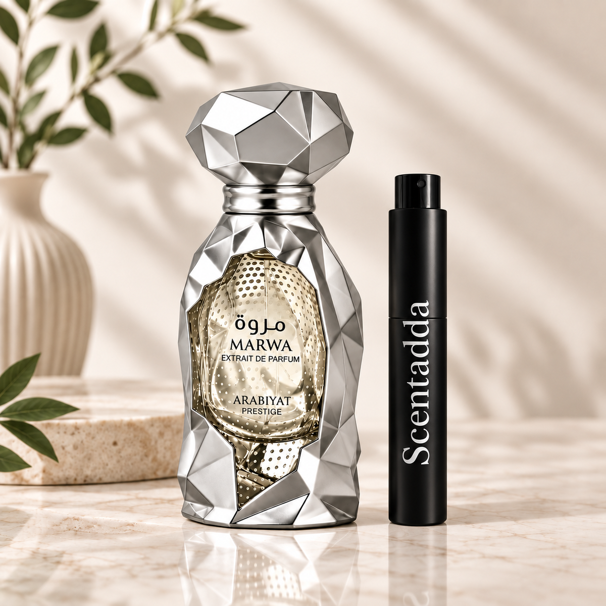Arabiya Prestige Marwa Extrait de Parfum – 10ml Decant | ScentAdda