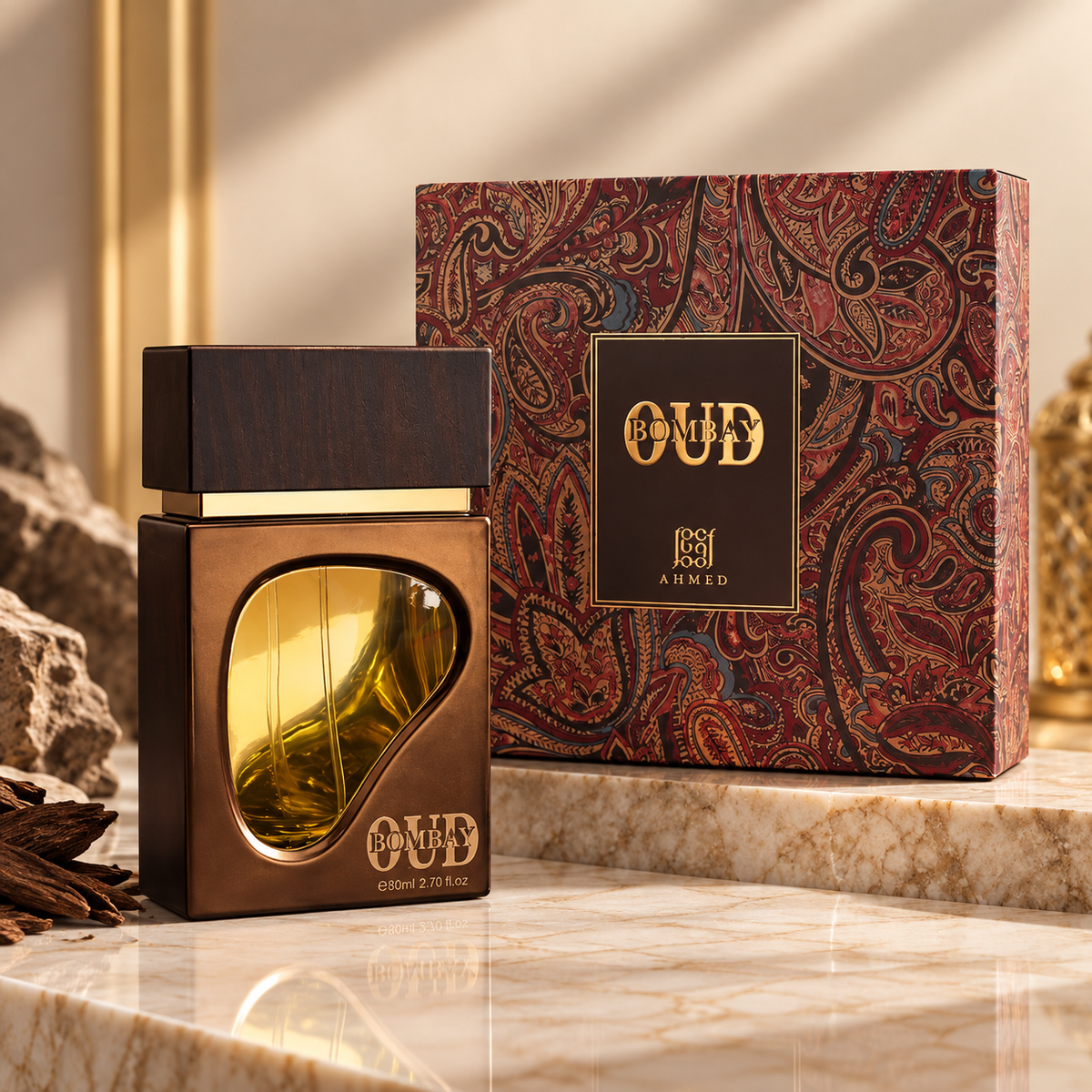 Ahmed Al Maghribi Bombay Oud Eau de Parfum – 80ml