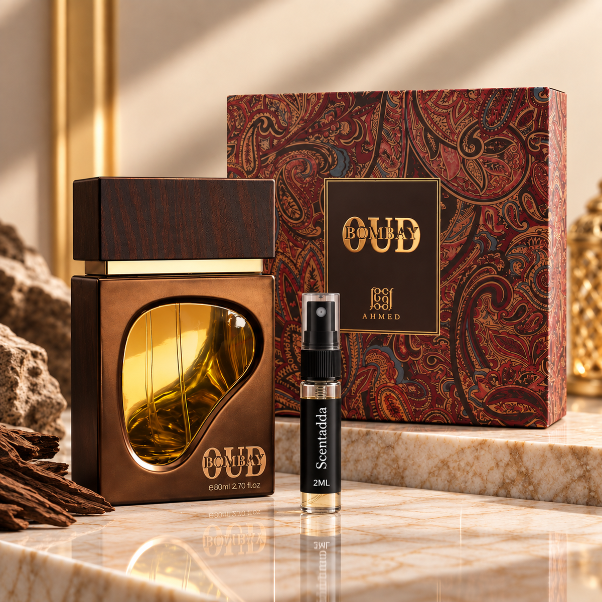Ahmed Al Maghribi Bombay Oud 2ml Perfume Tester