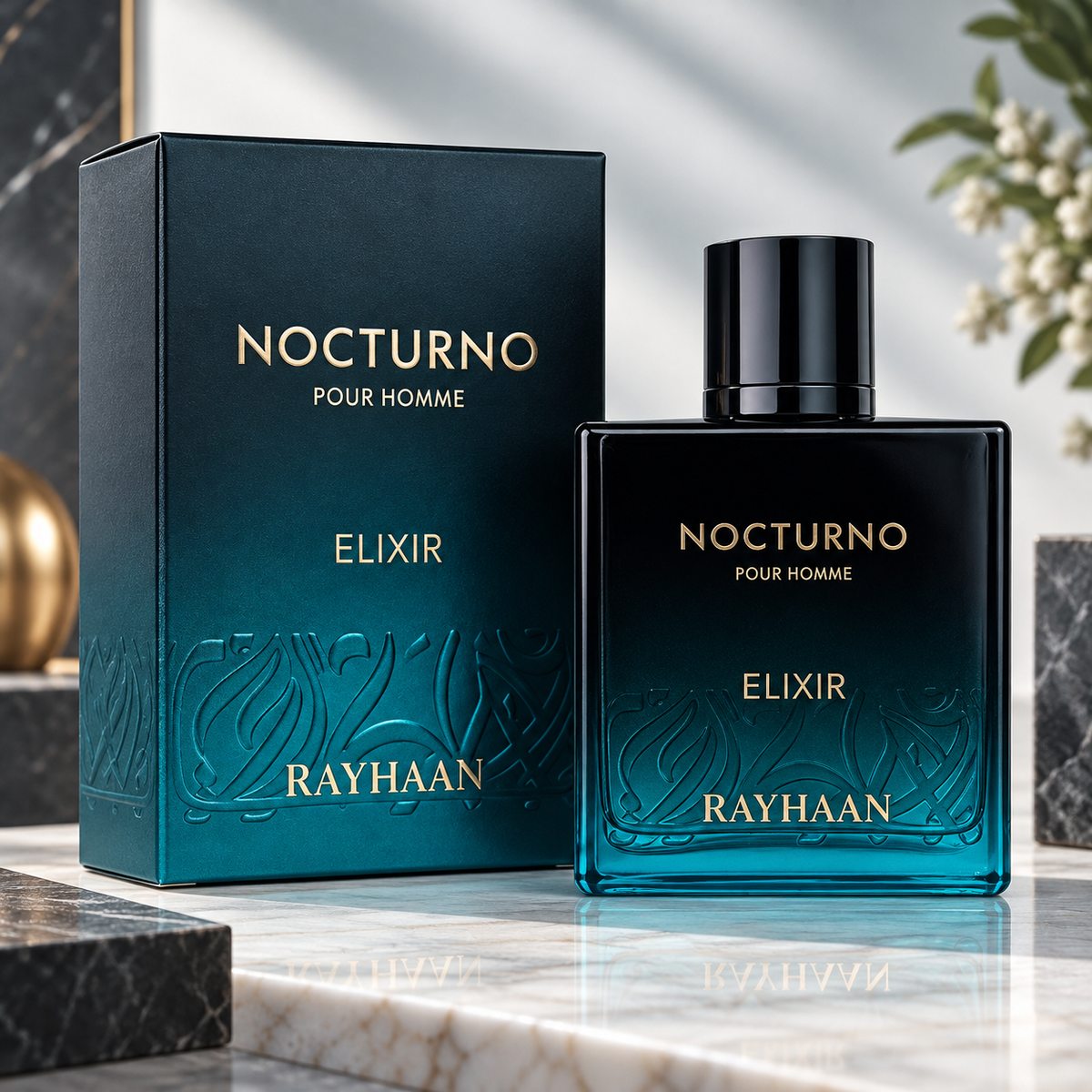 Rayhaan Nocturno Elixir Pour Homme Eau de Parfum 100ml