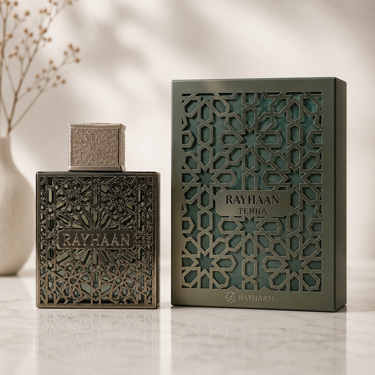 Rayhaan Terra Eau de Parfum – Elegant & Sophisticated Fragrance