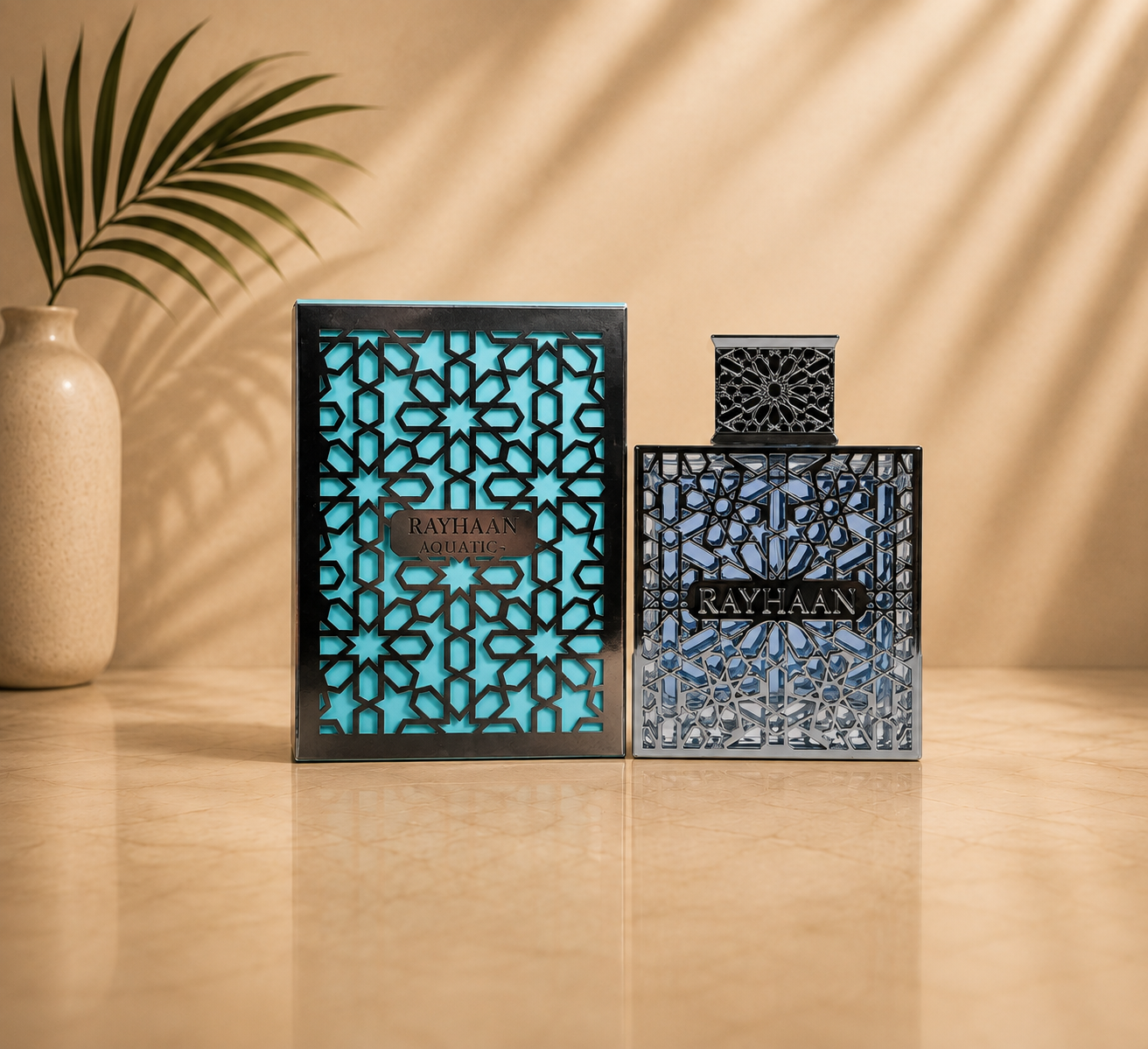 Rayhaan Aquatic Eau De Parfum – Fresh Aquatic & Woody Unisex Perfume