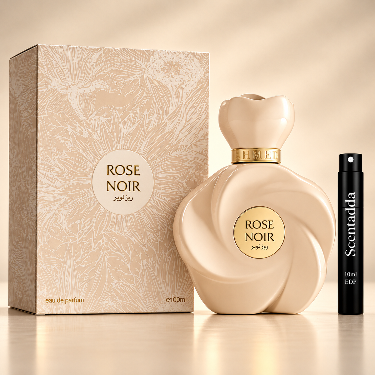 Ahmed Al Maghribi Rose Noir Eau de Parfum 10ml Decant