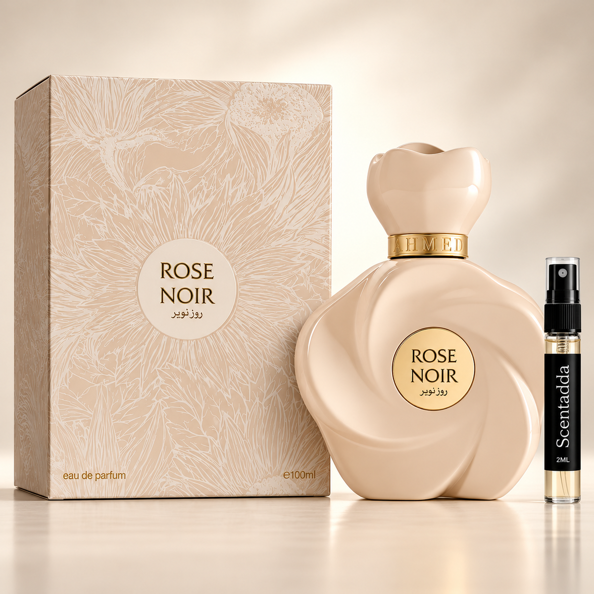 Ahmed Al Maghribi Rose Noir Eau de Parfum 2ml Tester