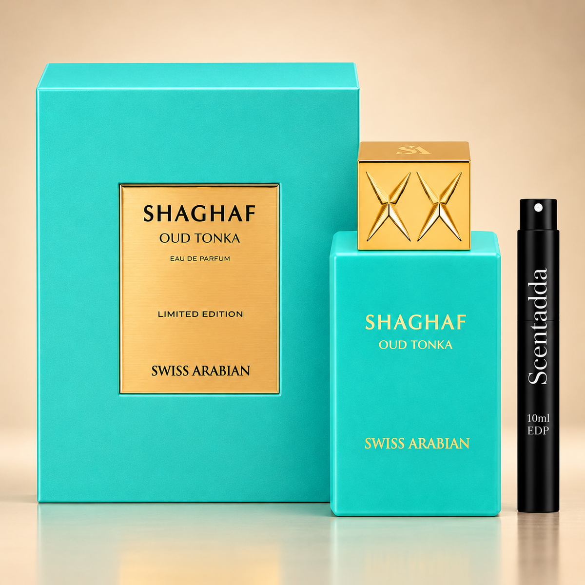 Swiss Arabian Shaghaf Oud Tonka Eau de Parfum 10ml Decant