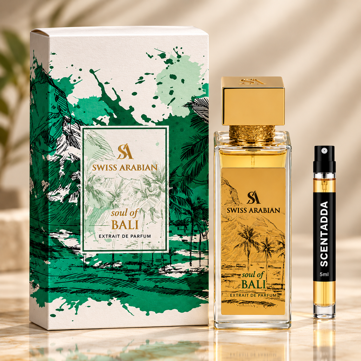 Swiss Arabian Soul of Bali Extrait de Parfum 5ml Tester