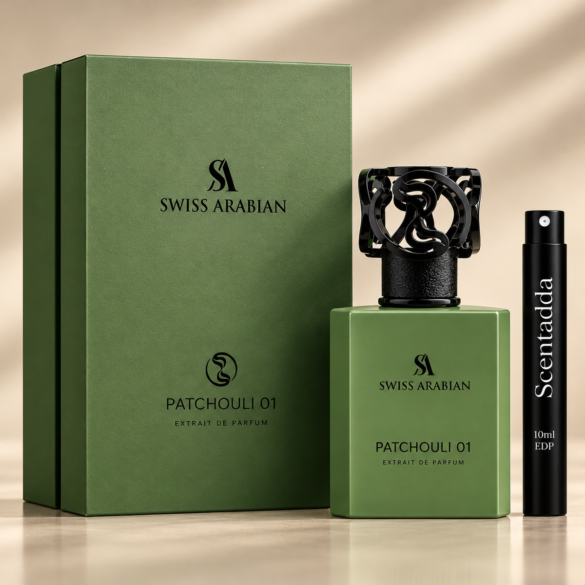 Swiss Arabian Patchouli 01 Extrait de Parfum 10ml Decant