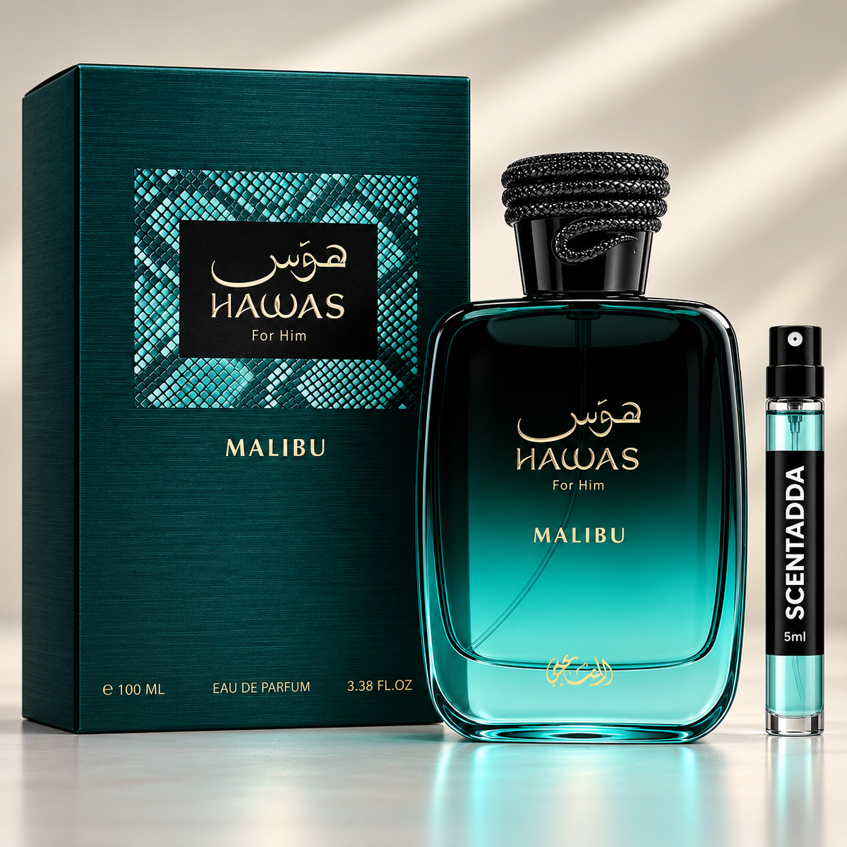 Rasasi Hawas Malibu Eau de Parfum 5ml Tester