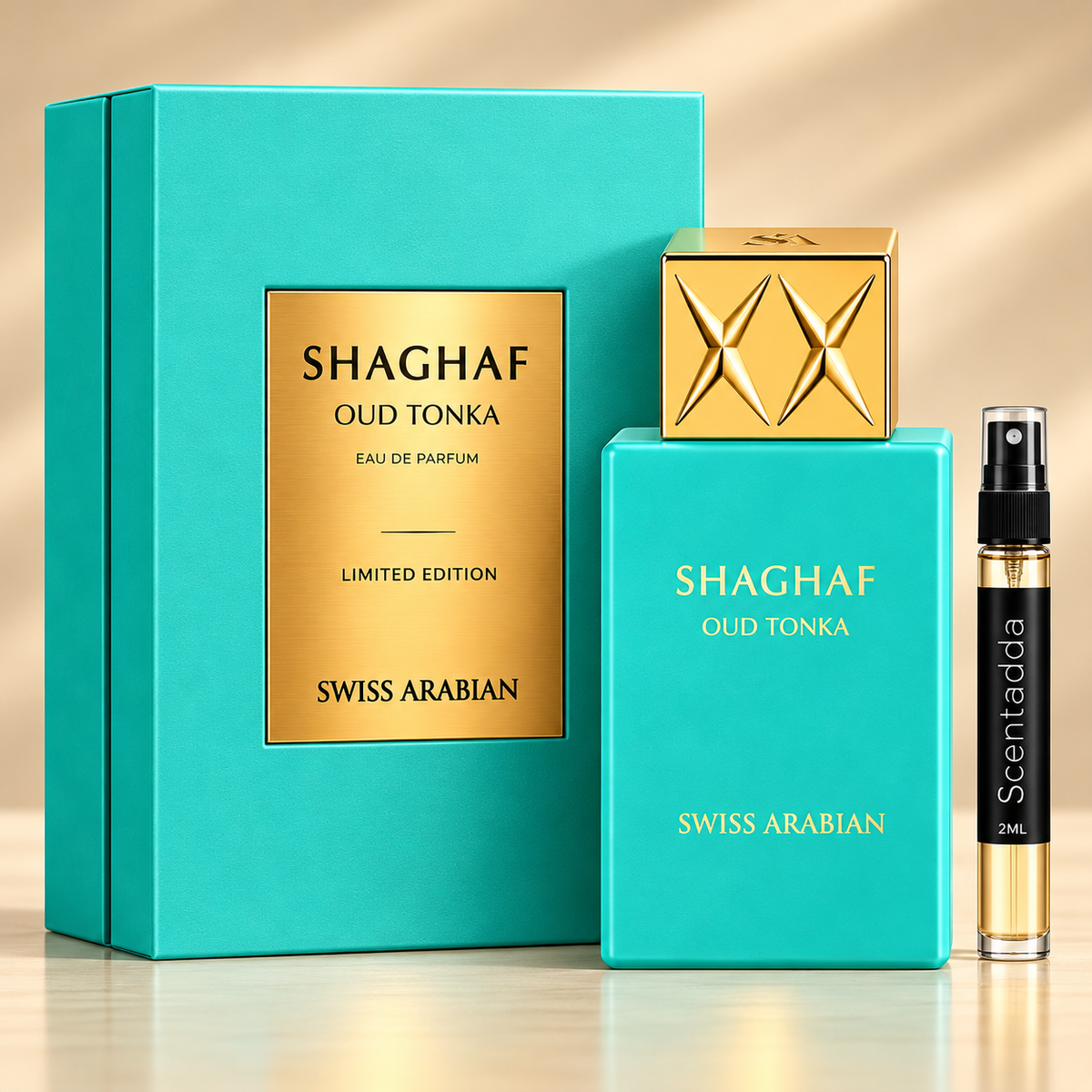Swiss Arabian Shaghaf Oud Tonka Eau de Parfum 2ml Tester