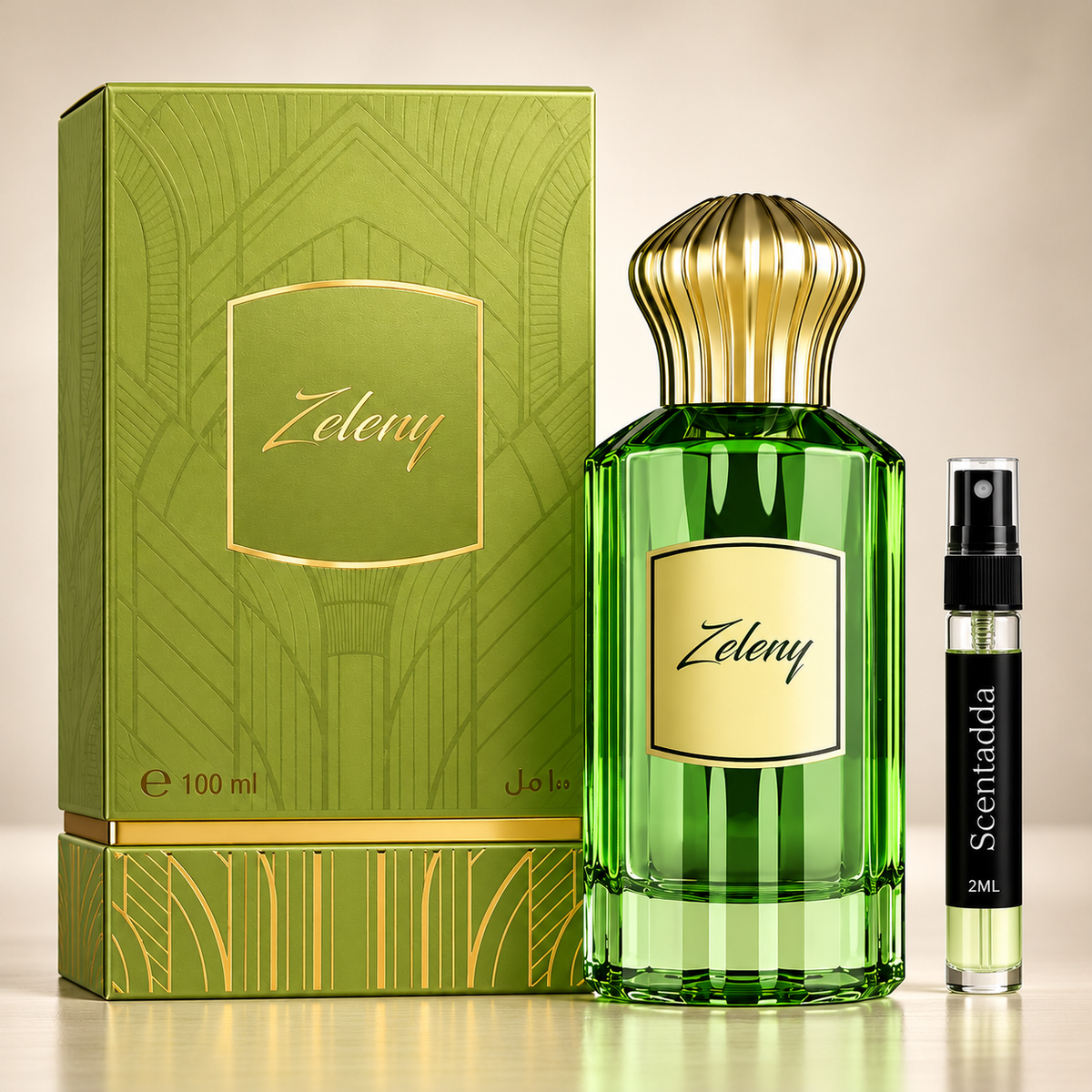Ahmed Al Maghribi Zeleny Eau de Parfum 2ml Tester