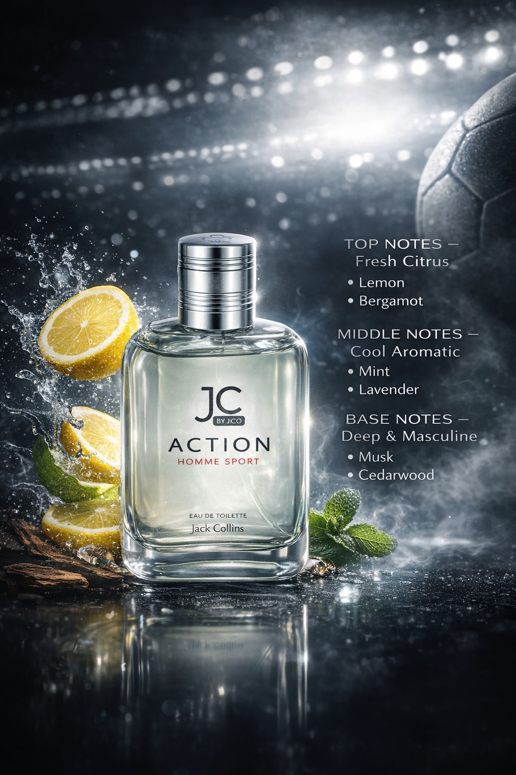 Jack Collins Action Homme Sport - Scentadda