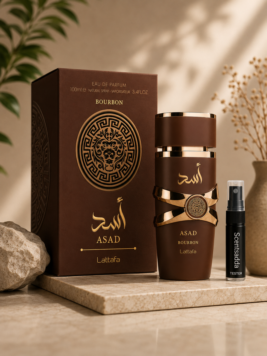 Lattafa Asad Bourbon 2ML Perfume Tester