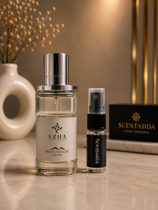 Azha Perfumes Mountaineer For Him 2ml Perfume Tester