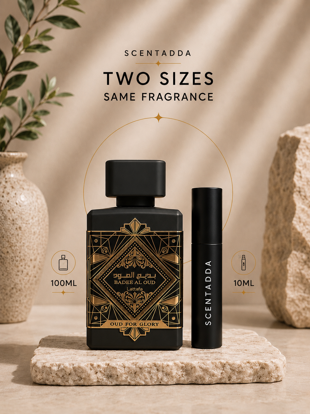 Lattafa Badee Al Oud Oud for Glory 10ml Decant