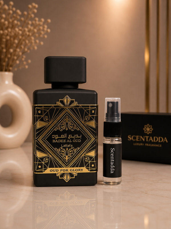 Lattafa Bade'e Al Oud Oud for Glory 2ml Perfume Tester