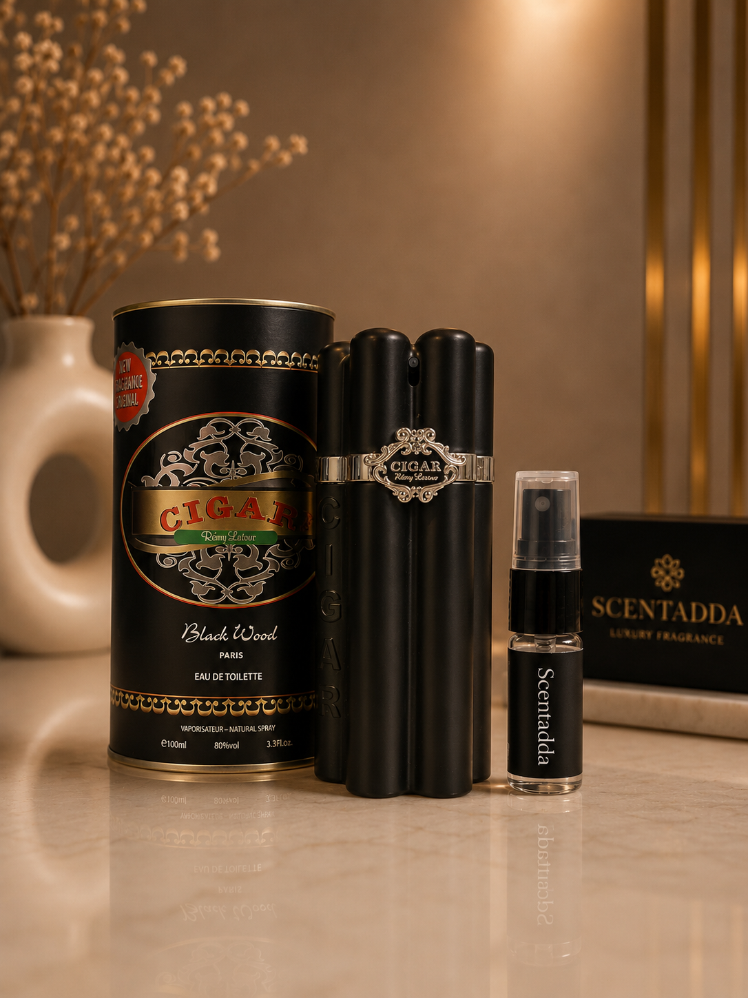 Lomani Cigar Black Wood 2ml Perfume Tester