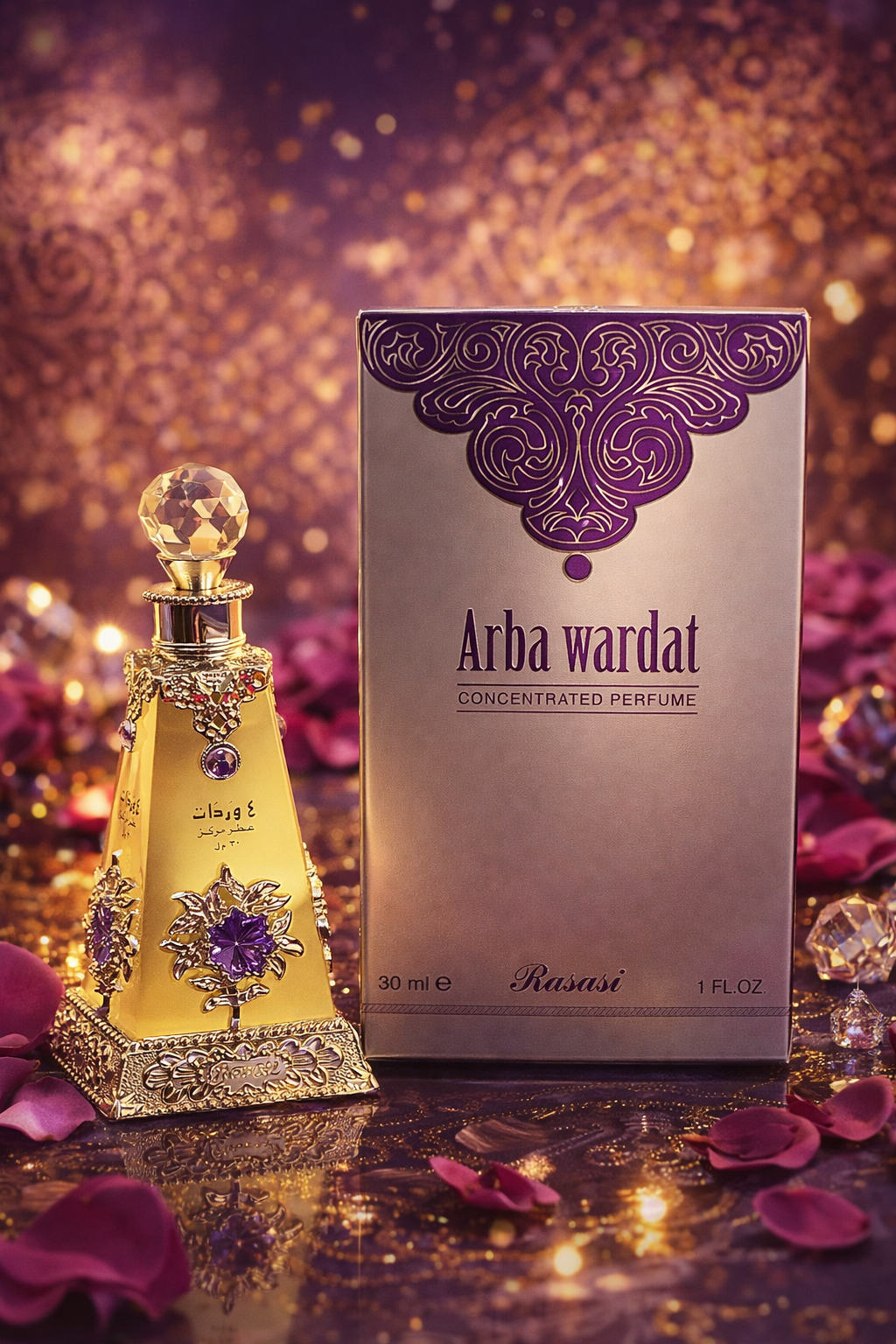 Rasasi Arba Wardat Attar - Scentadda