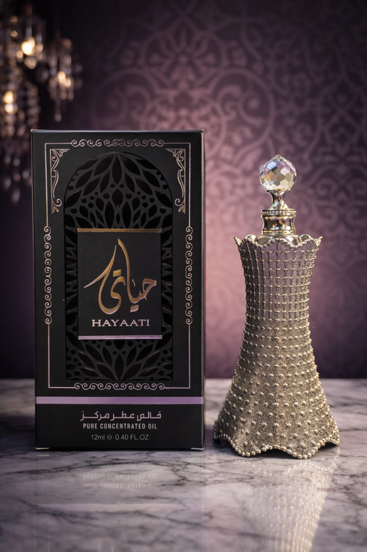 Ard Al Zafran Hayati Attar (12ml) - Scentadda