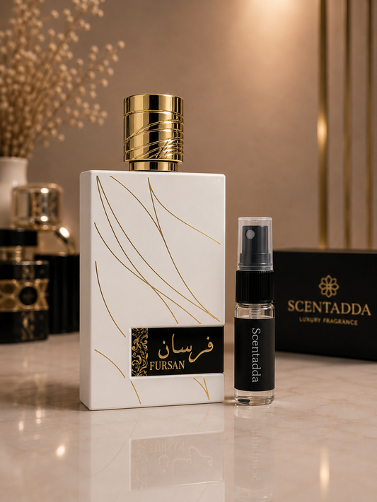 Lattafa Fursan White 2ml Perfume Tester