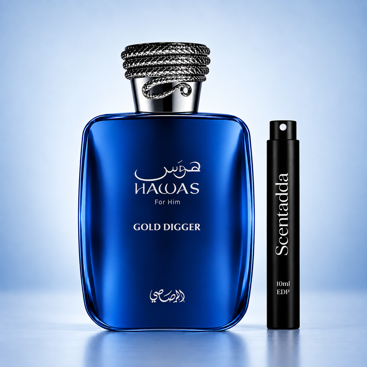 Hawas Gold Digger For Him 10ml Decant – Eau de Parfum | ScentAdda