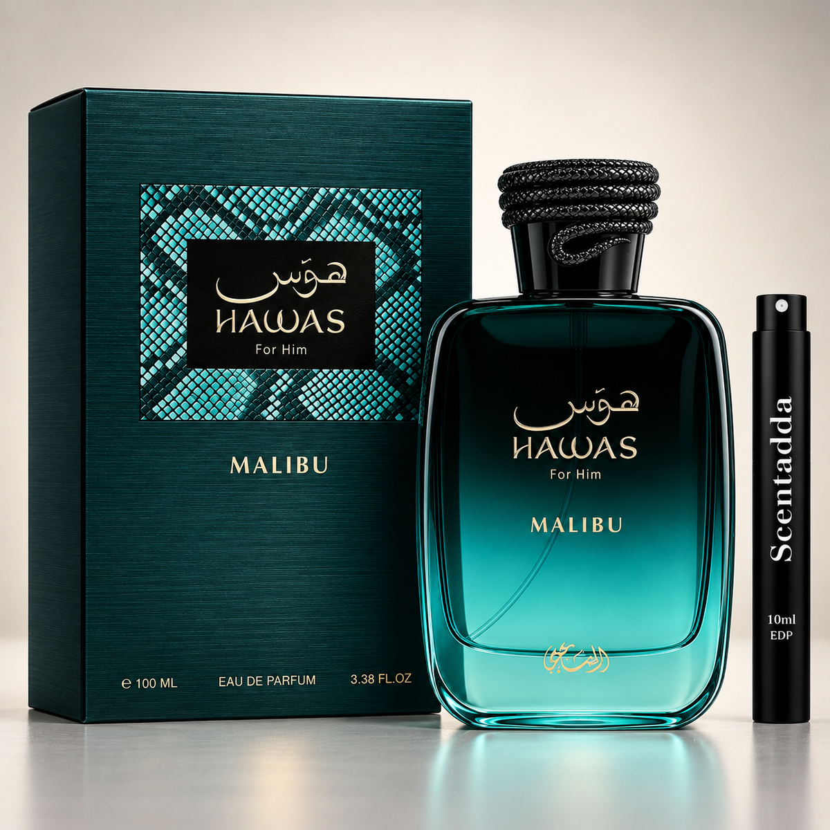 Hawas Malibu For Him 10ml Decant – Eau de Parfum | ScentAdda