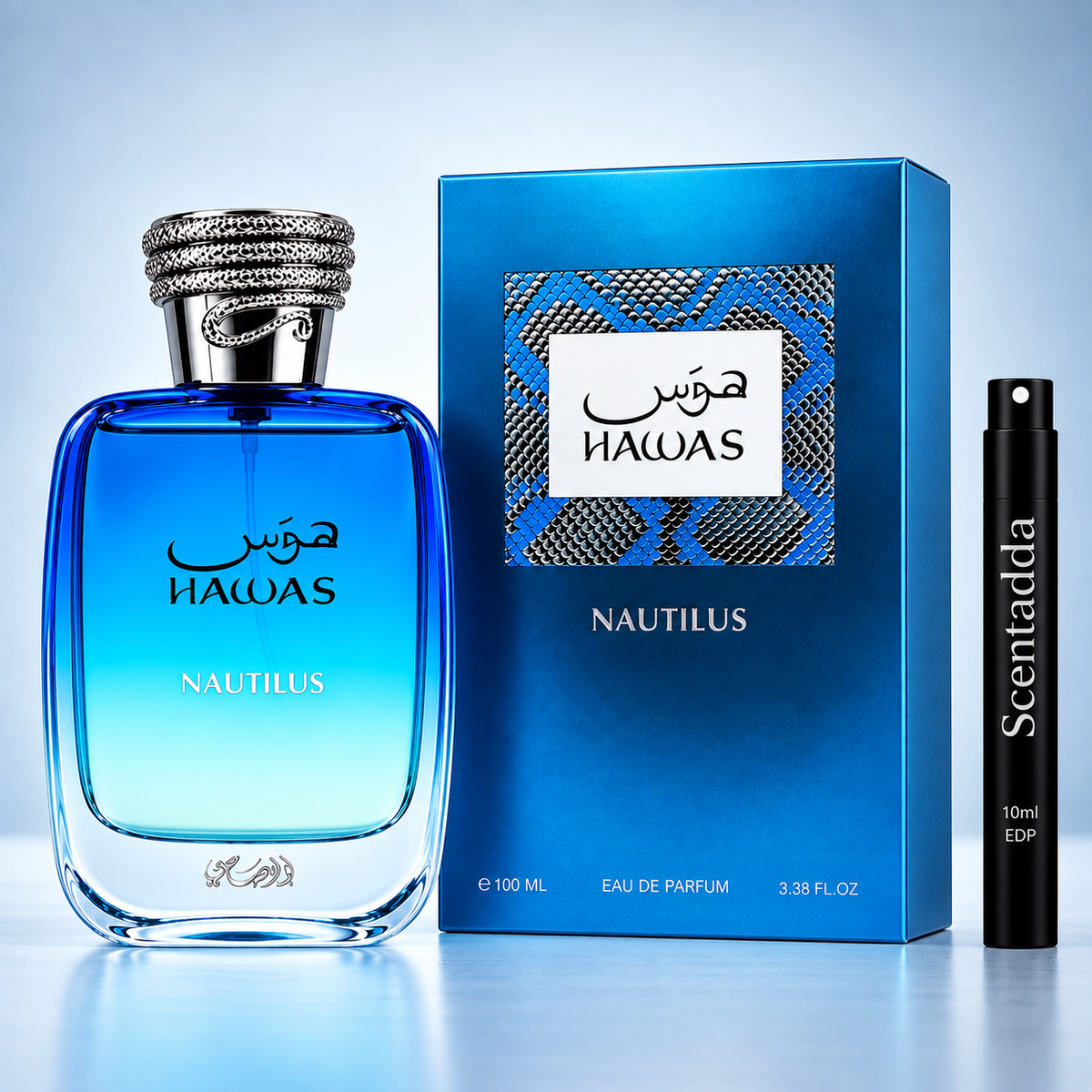 Hawas Nautilus For Him 10ml Decant – Eau de Parfum | ScentAdda