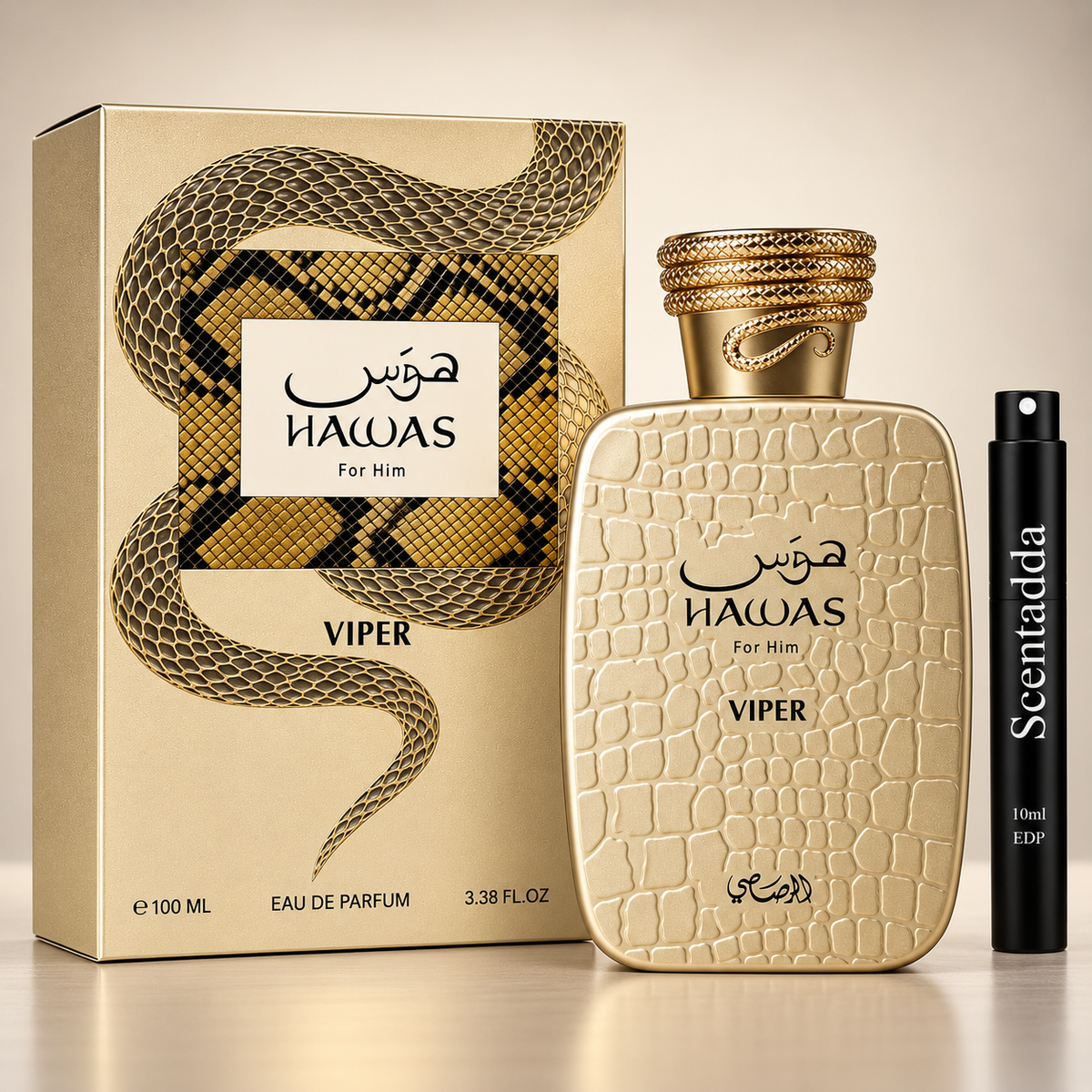 Hawas Viper For Him 10ml Decant – Eau de Parfum | ScentAdda
