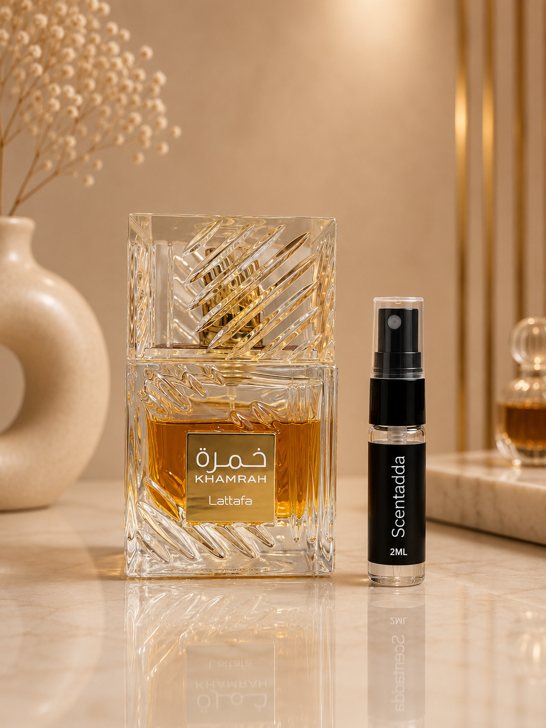 Lattafa Khamrah 2ml Perfume Tester