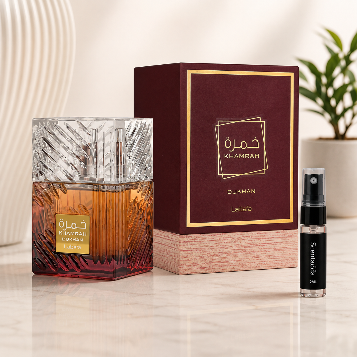 Lattafa Khamrah Dukhan 2ML Tester