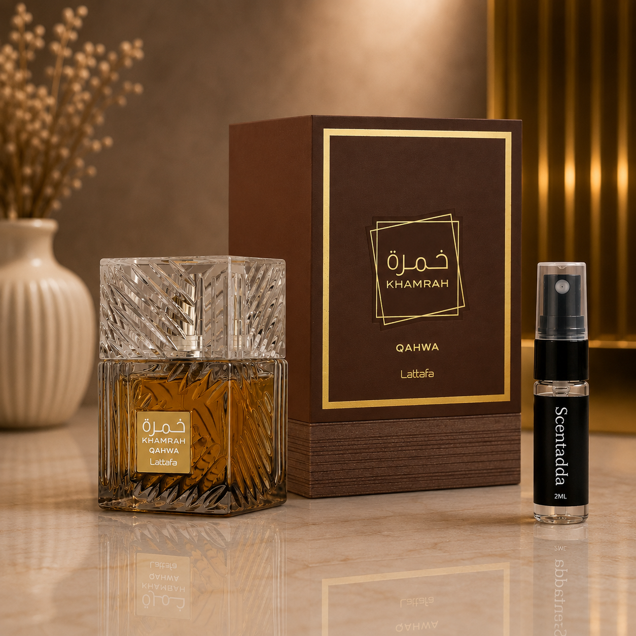 Lattafa Khamrah Qahwa Perfume 2ml Tester
