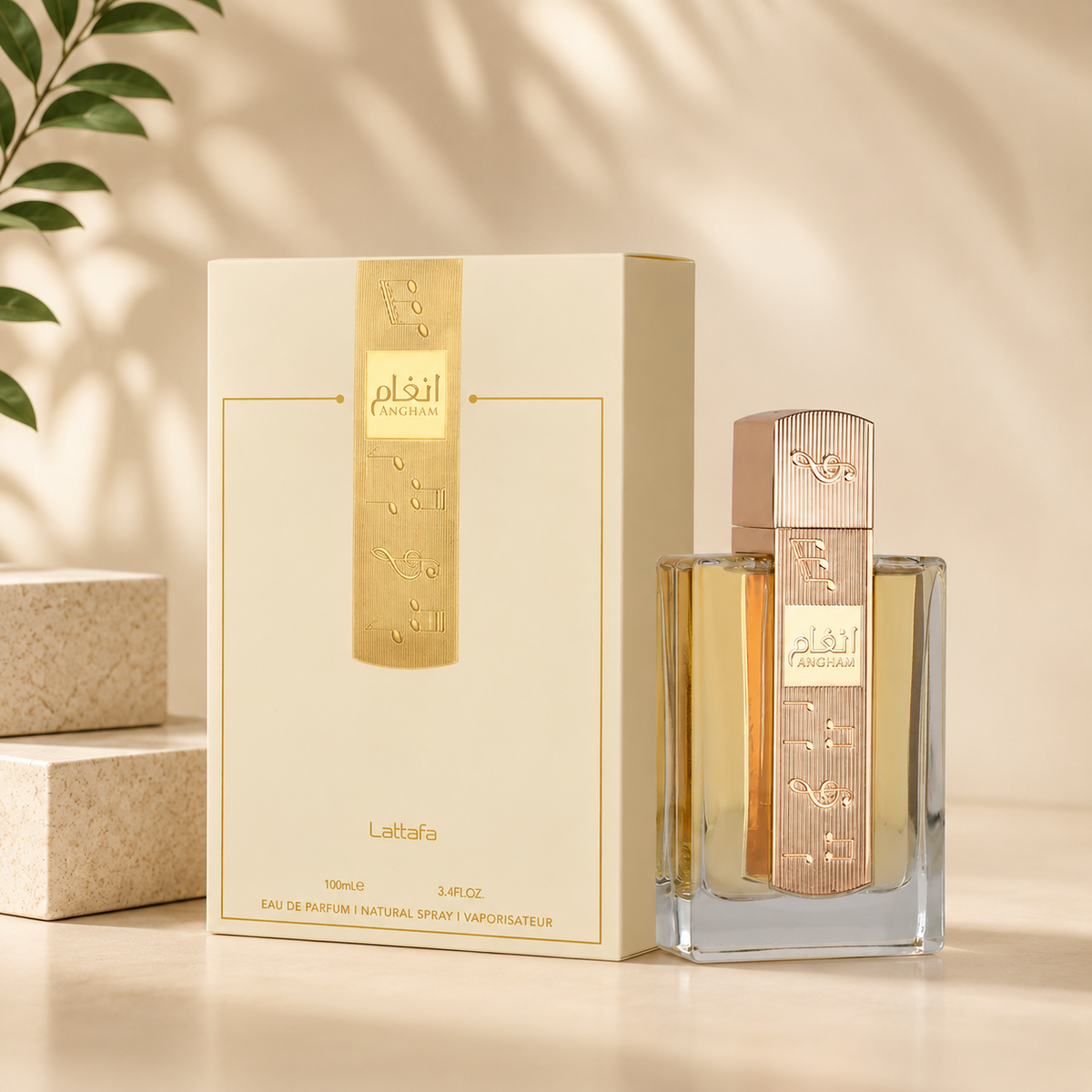 Lattafa Angham Eau De Parfum 100ml – Floral Gourmand Perfume for Women
