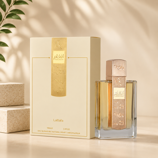 Lattafa Angham Eau De Parfum 100ml – Floral Gourmand Perfume for Women