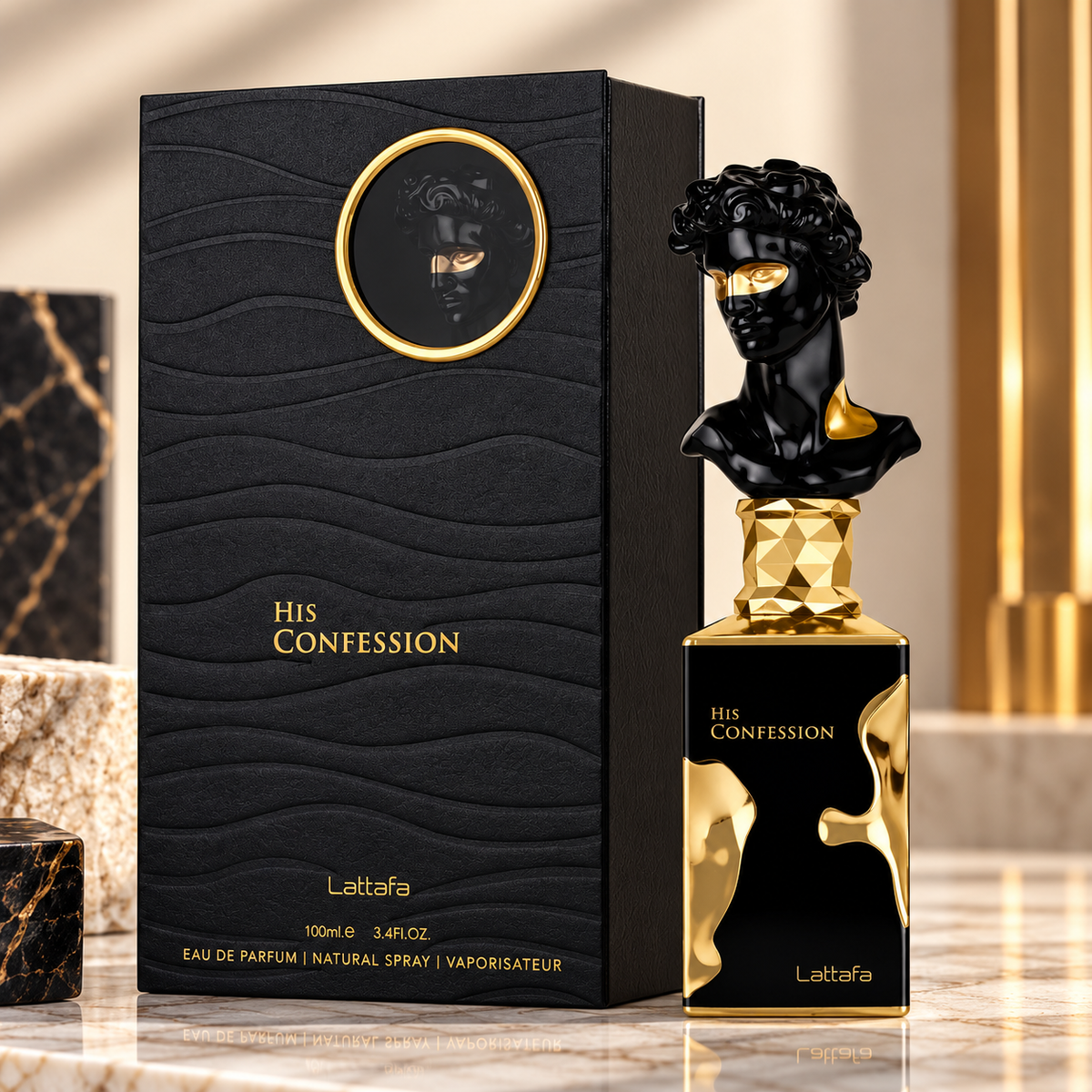 Lattafa His Confession Eau de Parfum for Men – 100ml
