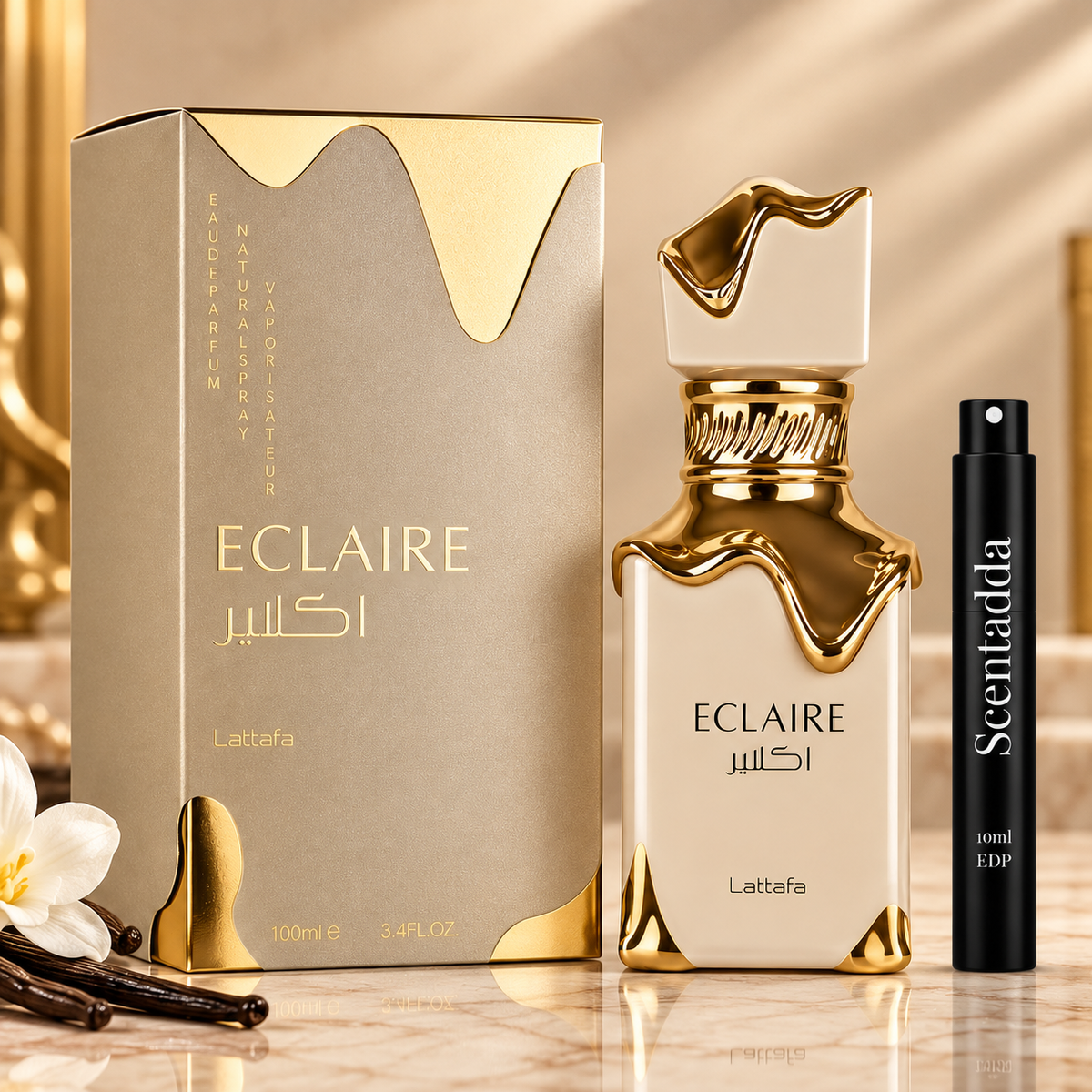 Lattafa Eclaire Eau de Parfum 10ml Decant – ScentAdda