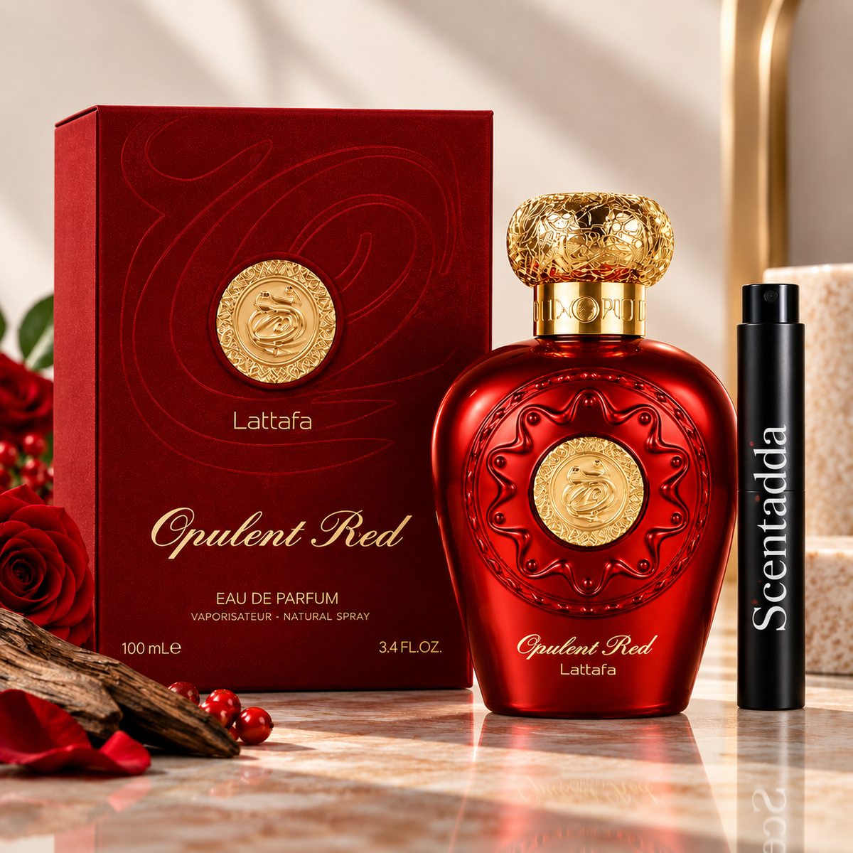 Lattafa Opulent Red 10ml Decant