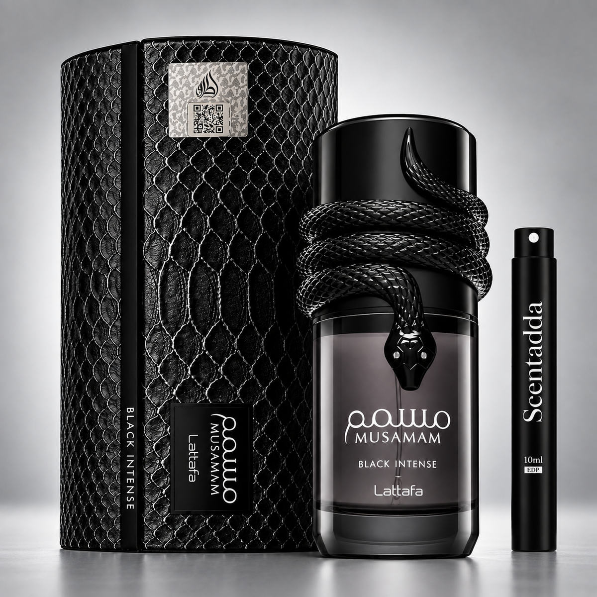 Lattafa Musamam Black Intense Eau de Parfum 10ml Decant