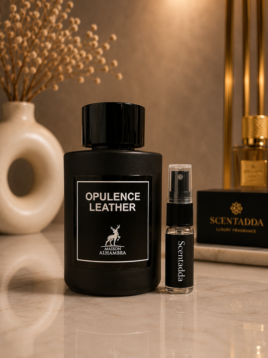 Maison Alhambra Opulence Leather 2ml Perfume Tester